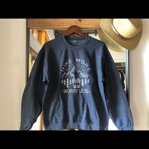 Cute Hike More Worry Less sweatshirt